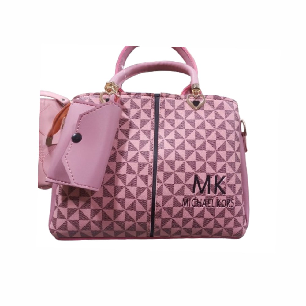 Michael Kors Pink Geometric Handbag