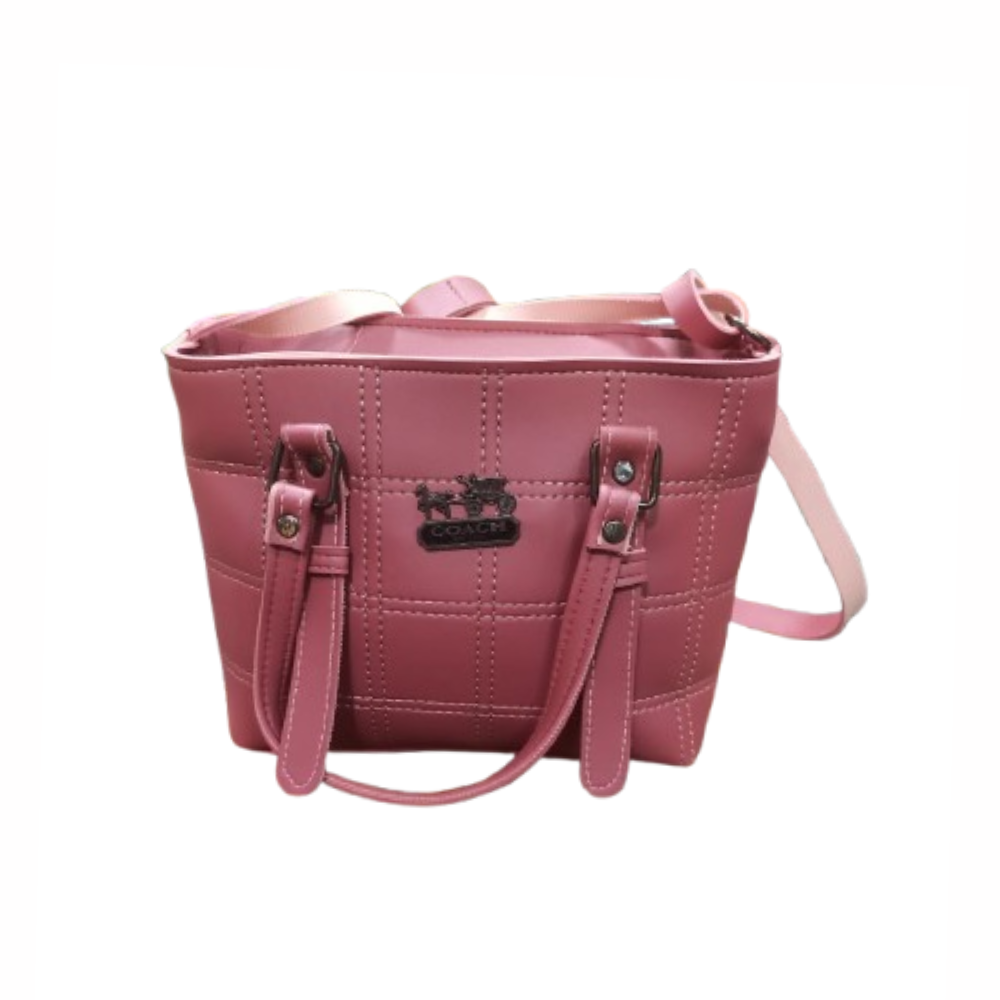Coach Raspberry Glace Handbag